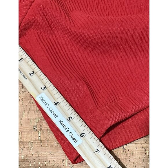 Fashion Nova Men's Zyler Textured Red Shorts Size Large - Picture 10 of 10